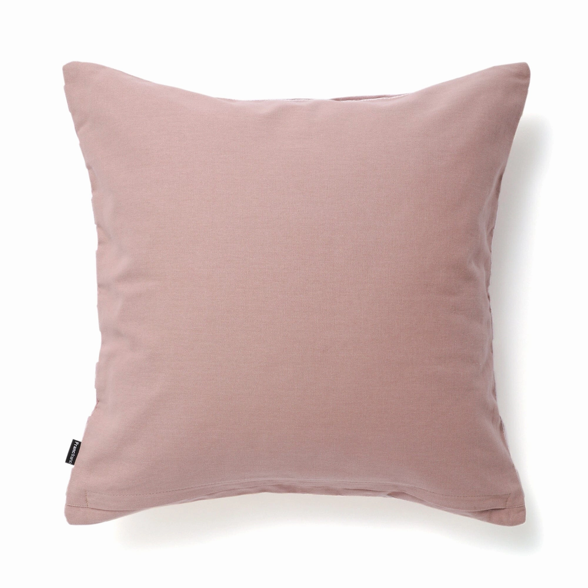 Velvet Pleats Cushion Cover 450 X 450 Pink