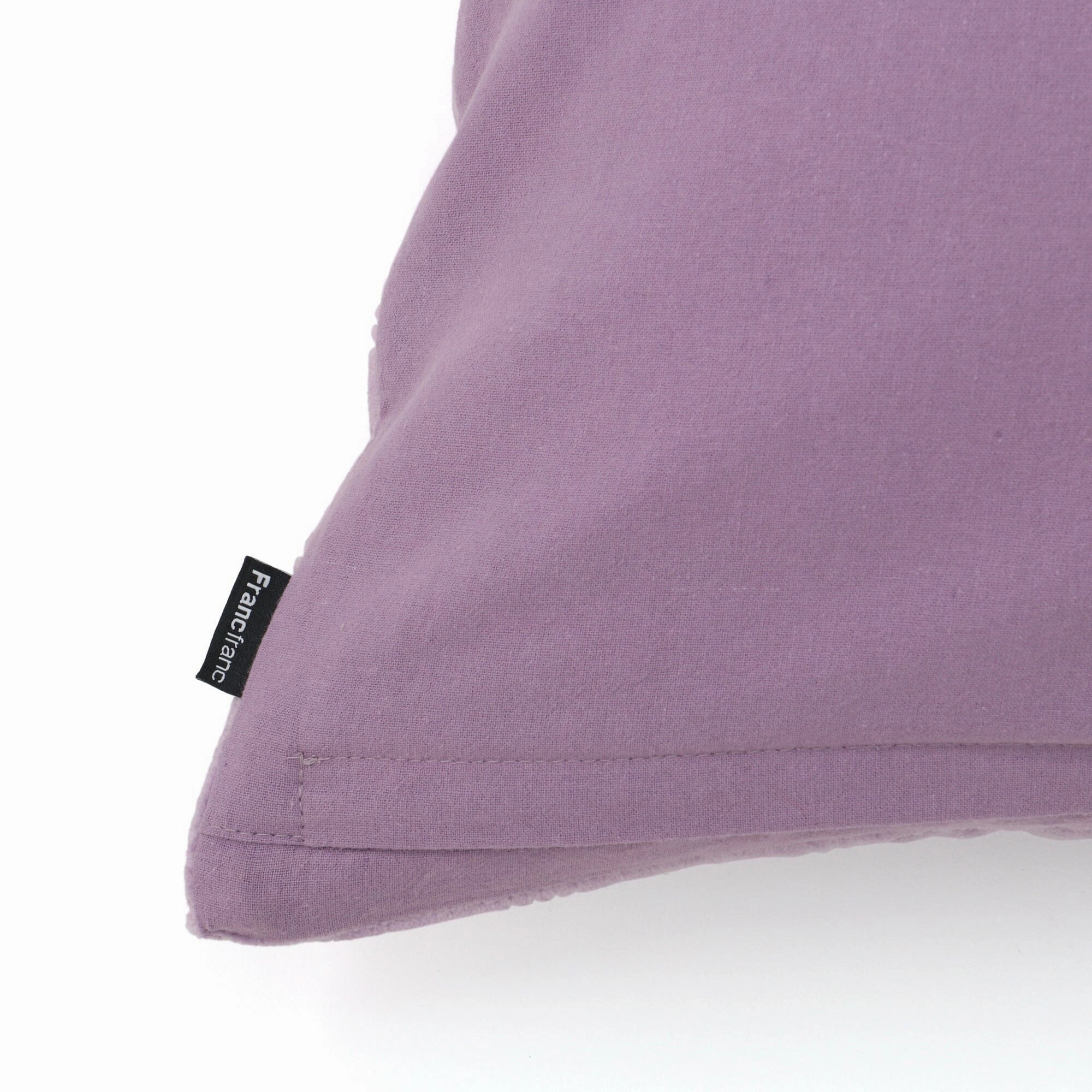 Velvet Quilt Cushion Cover 450 X 450 Purple
