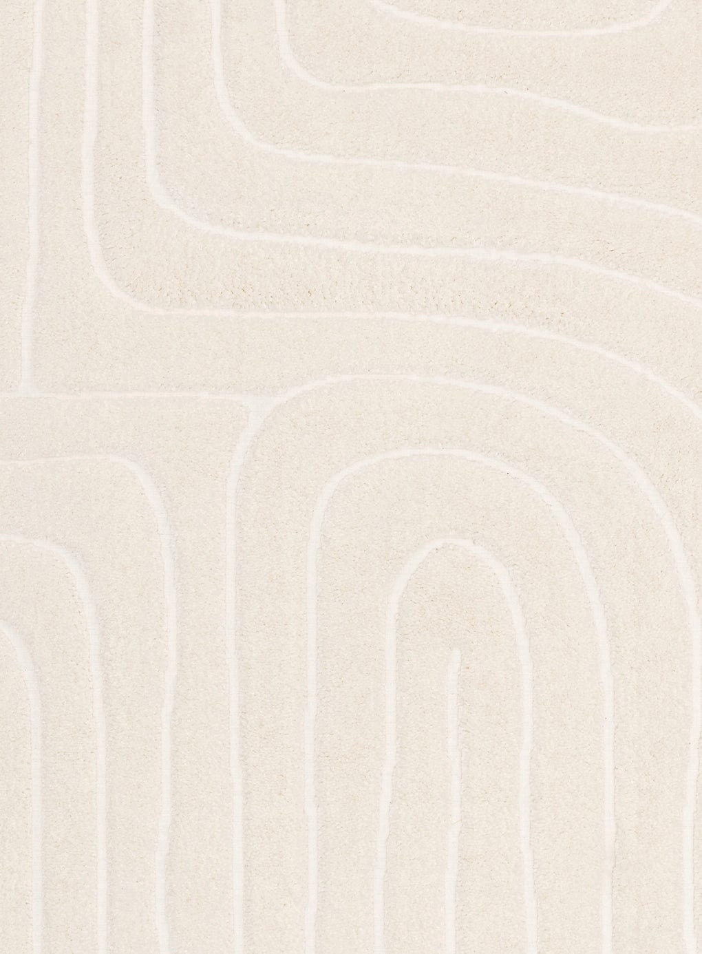 Venus Ivory Abstract Rug