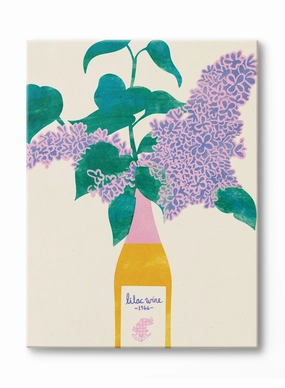Verbena & Vino, Canvasindoor decorative canvas print