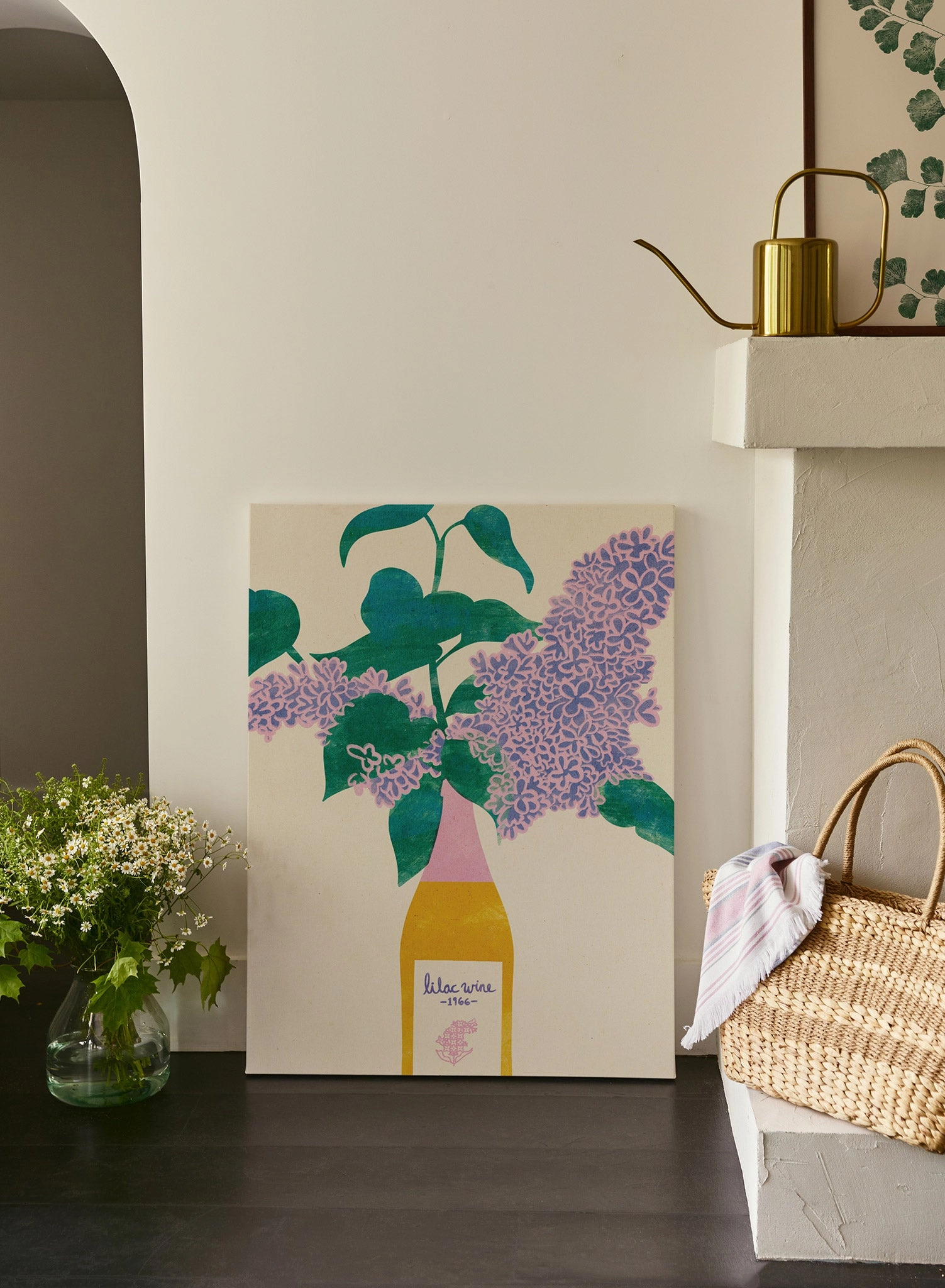 Verbena & Vino, Canvas