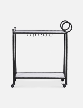 Verdi Indoor / Outdoor Bar Cartoutdoor wrought iron plant stand