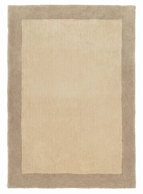Verity Beige Bordered Shag Rugmodern color block patchwork rug