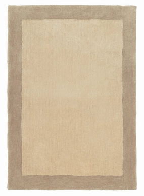 Verity Beige Bordered Shag Rugmodern color block patchwork rug