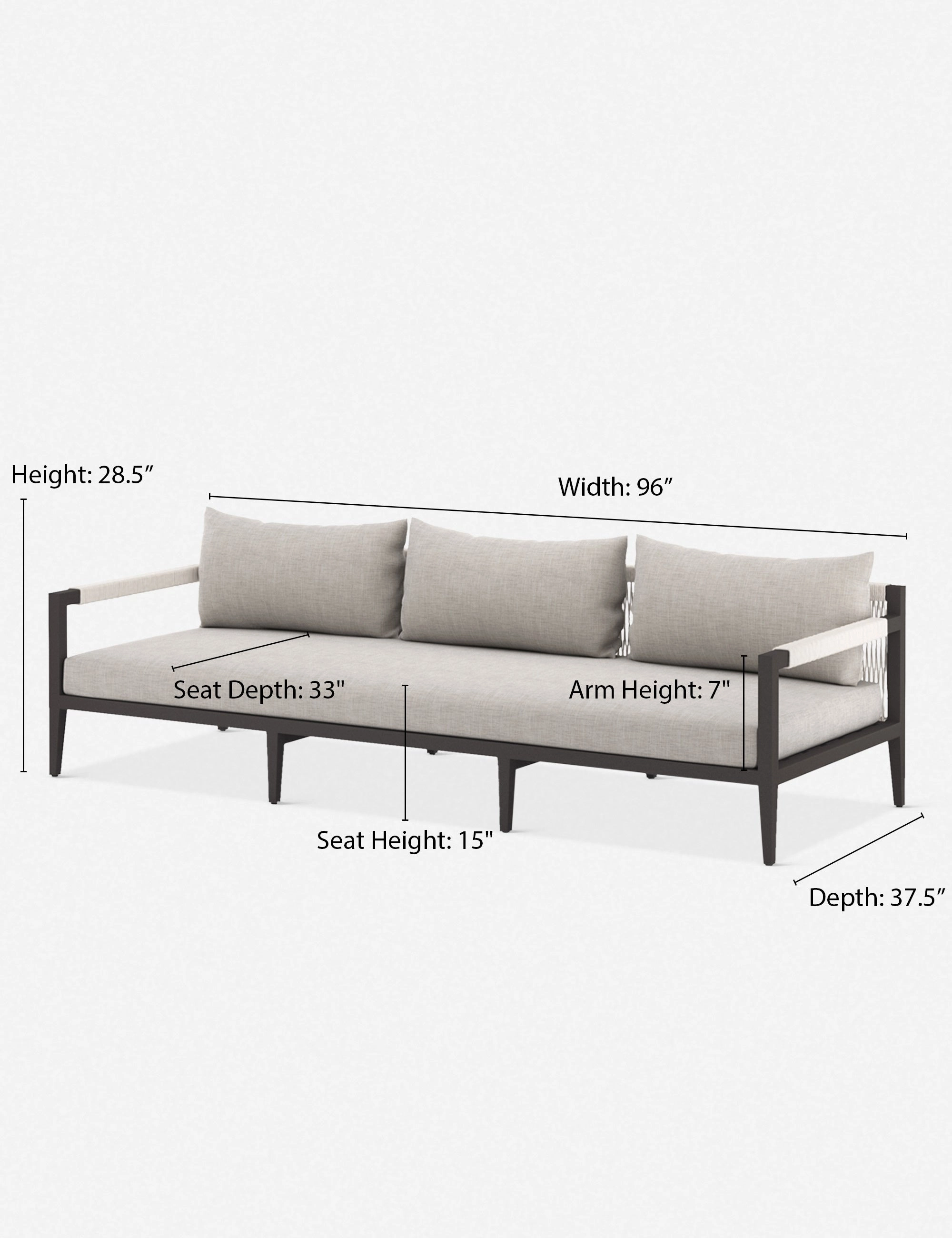 Verona Outdoor Sofa