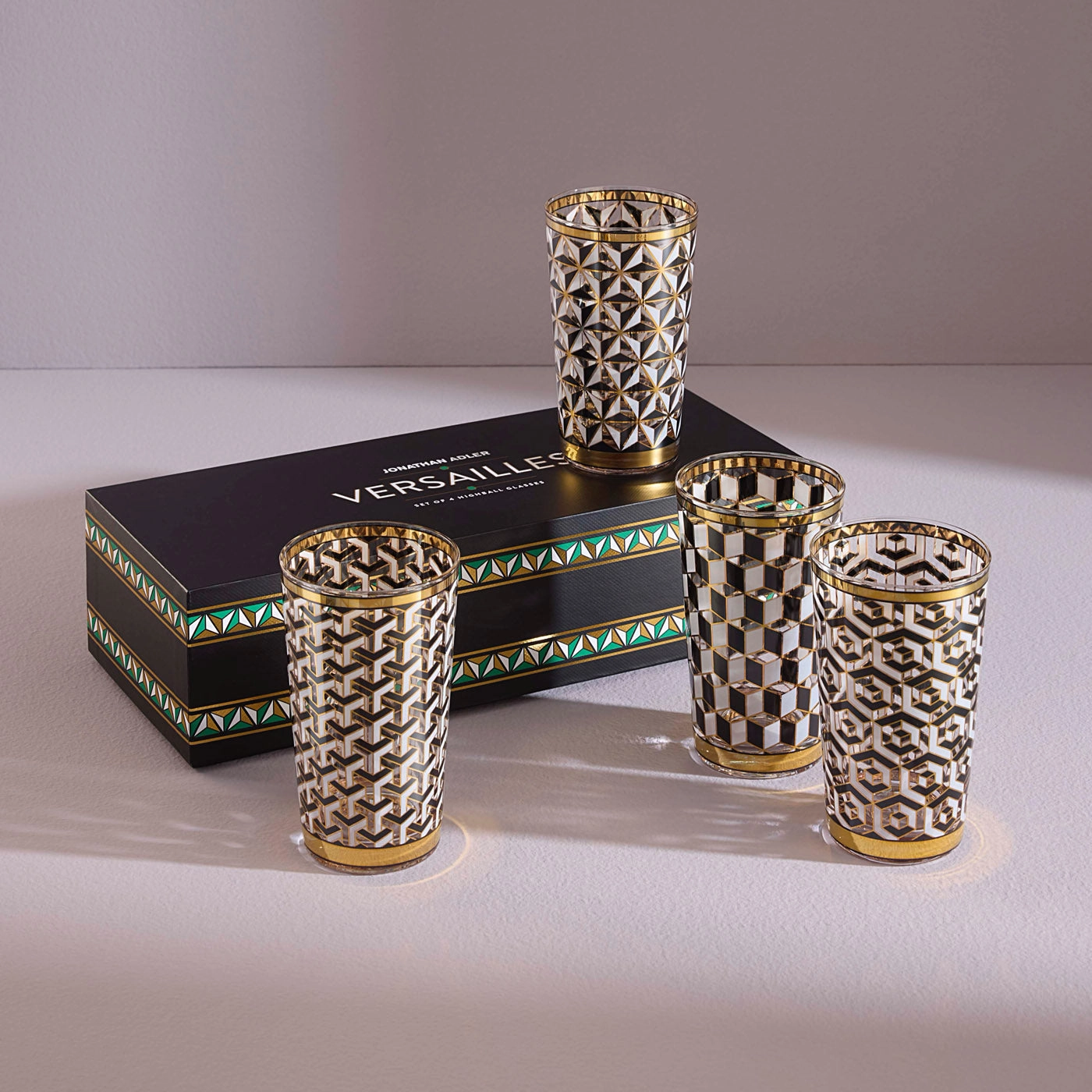 Versailles Highball Glassware Set
