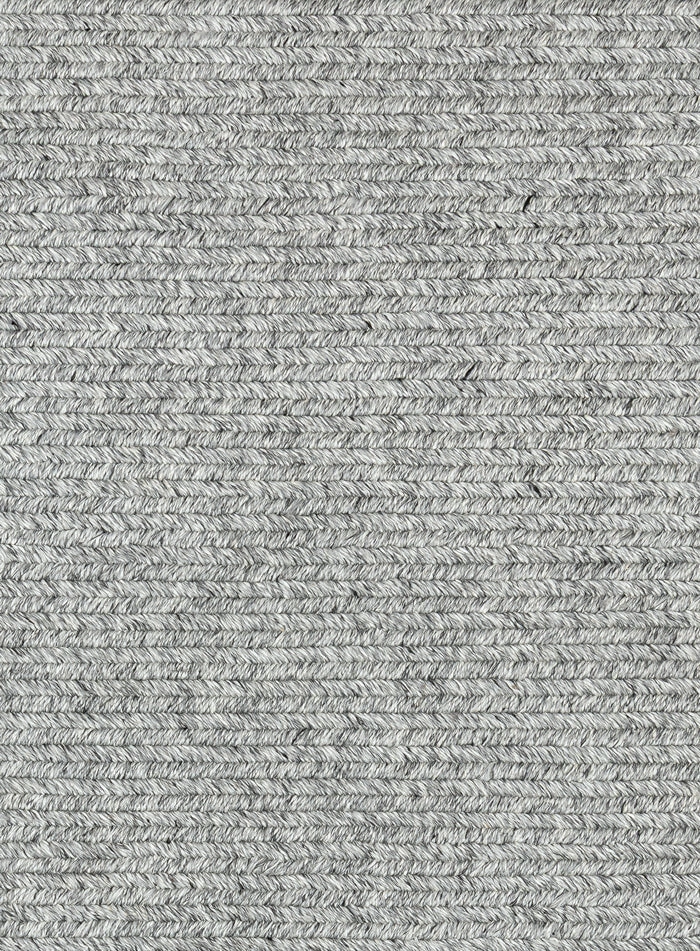 Vica Cream and Grey Braided Rug