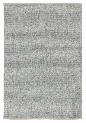 Vica Cream and Grey Braided Rugmodern color block patchwork rug