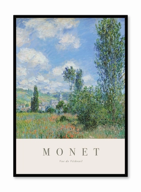 View of Vtheuil, Posterpop culture themed posters