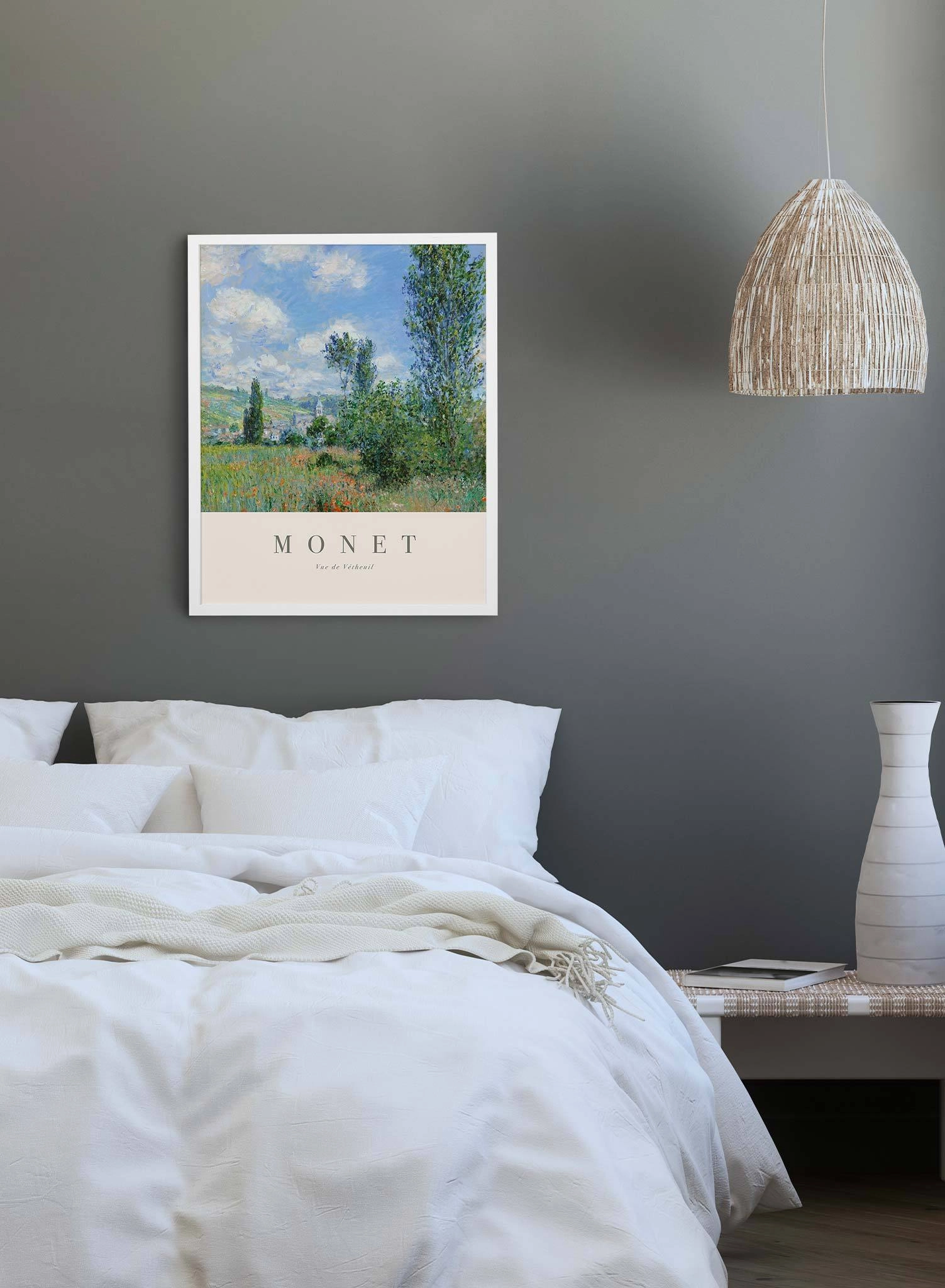 View of Vtheuil, Poster