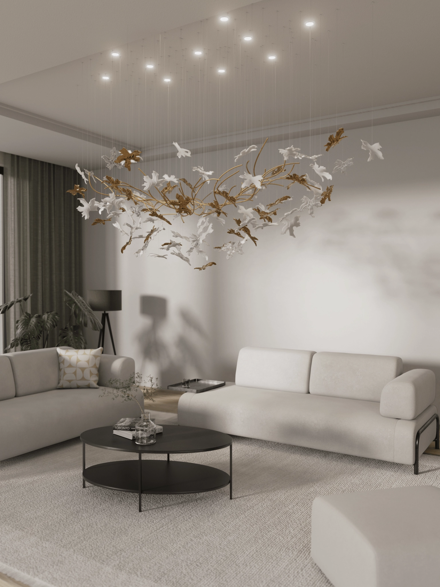 Vine Chandelier