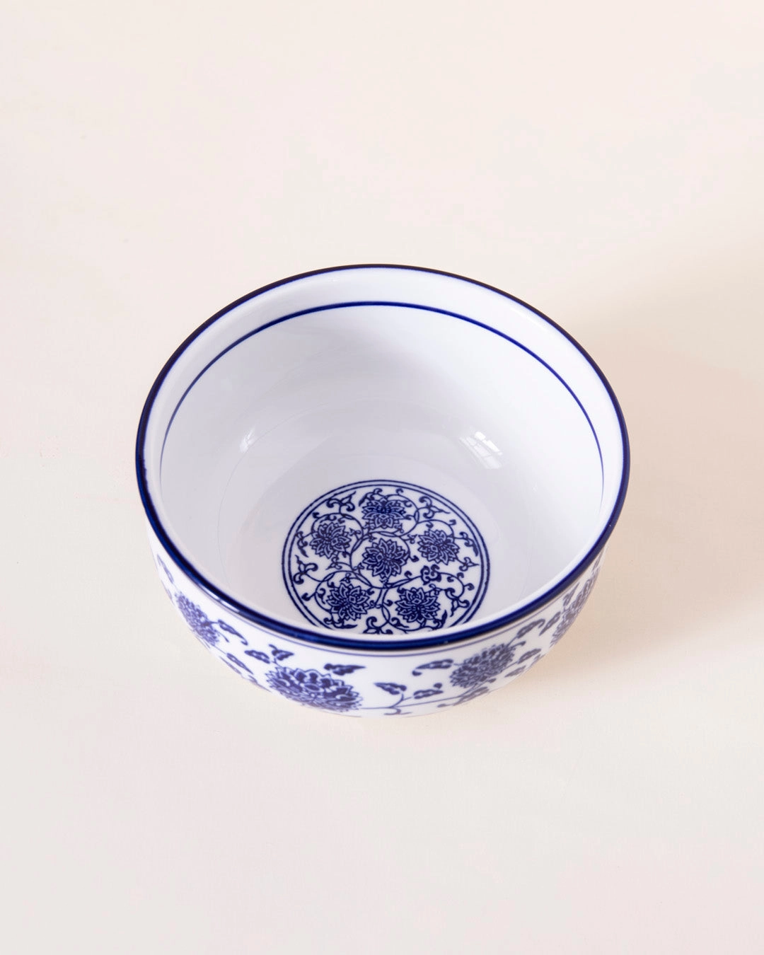 Vintage Blue & White Bowl - Small