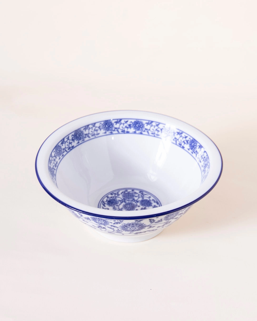 Vintage Blue & White Serving Bowl