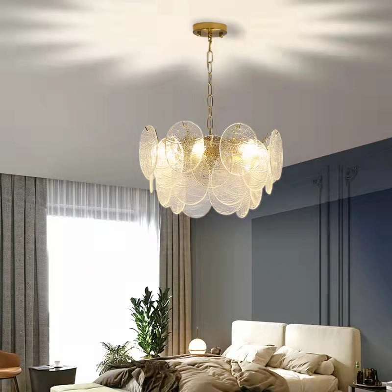 Vintage Glass Petals Chandelier SALEtable lamp,smart table lamp