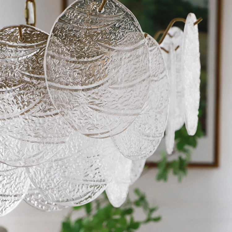 Vintage Glass Petals Chandelier SALE
