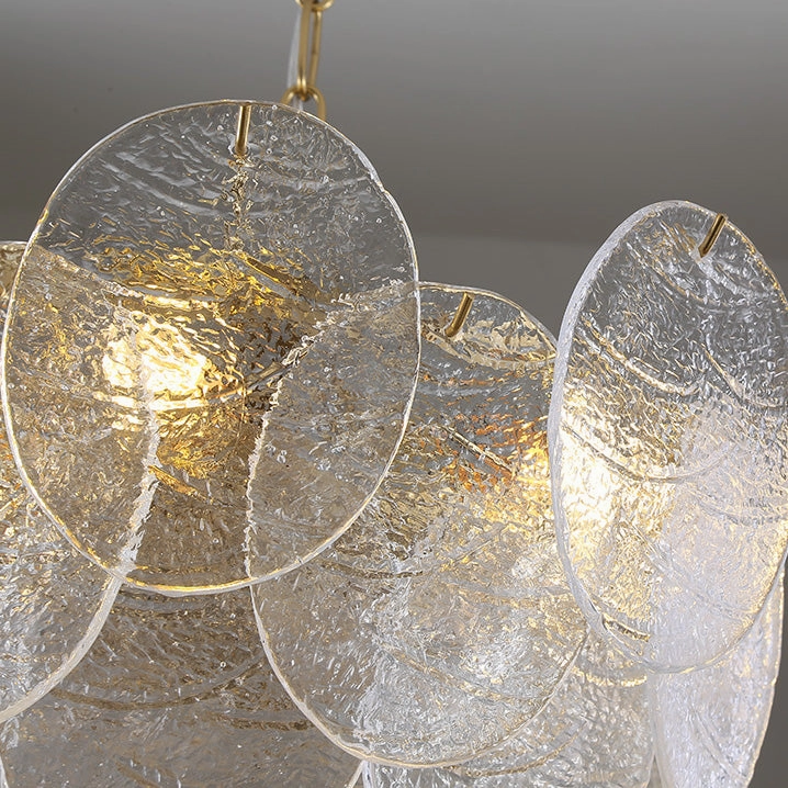 Vintage Glass Petals Chandelier SALE