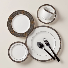 Vintage Jewel 5-Piece Place Settingmodern kitchen decor ,kitchen dinner set ,dinnerware 