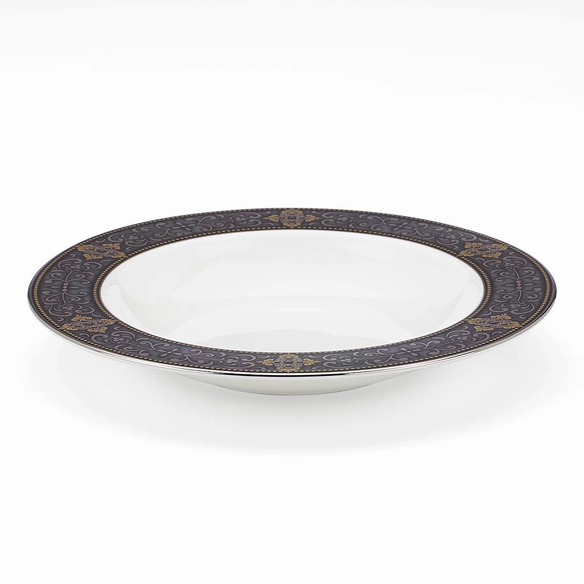 Vintage Jewel Rimmed Bowl