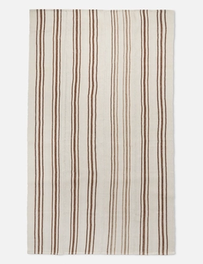 Vintage Kilim Flatweave Wool Rug No. 30, 4'4" x 7'3"modern color block patchwork rug