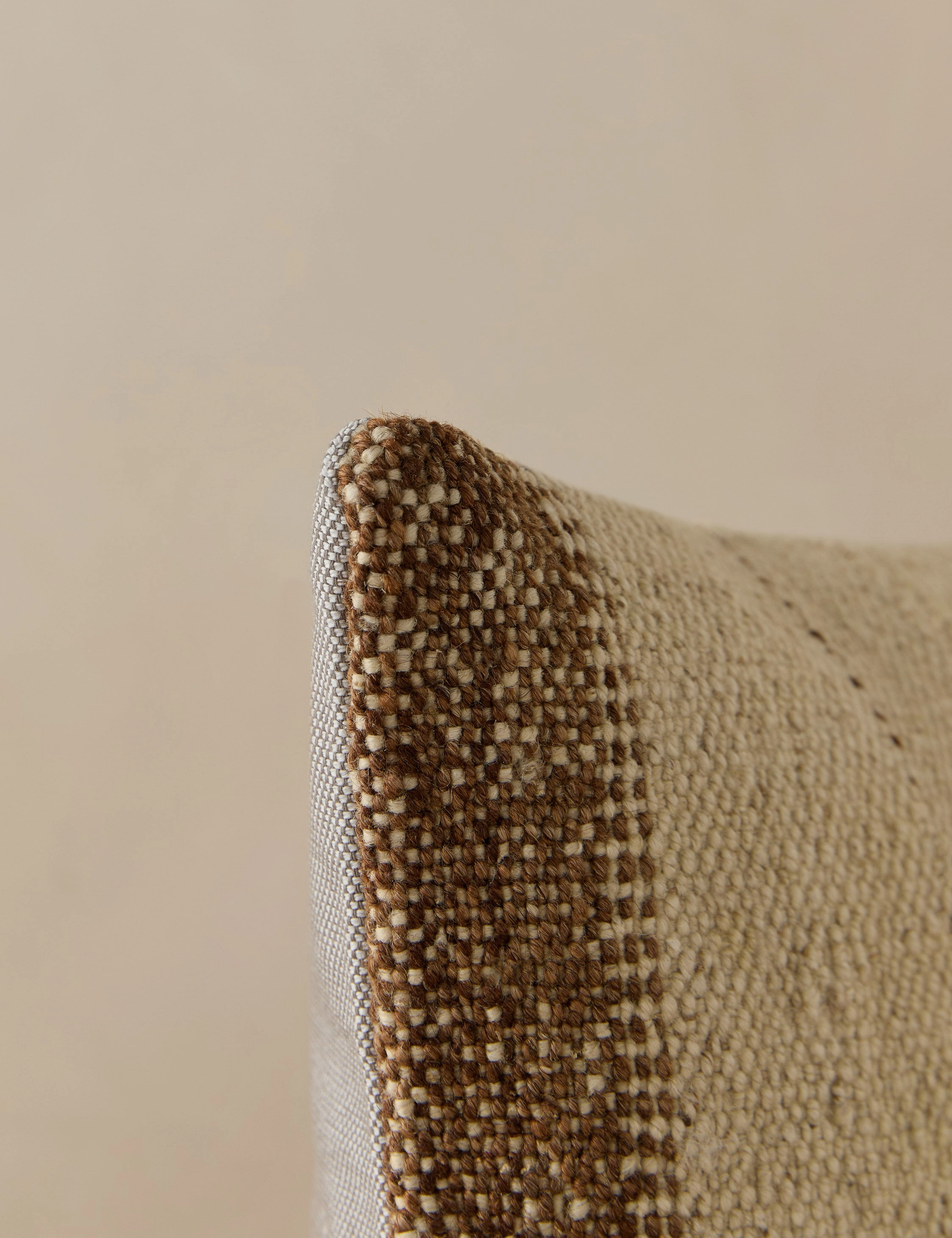Vintage Lumbar Pillow No. 136, 12" x 20"