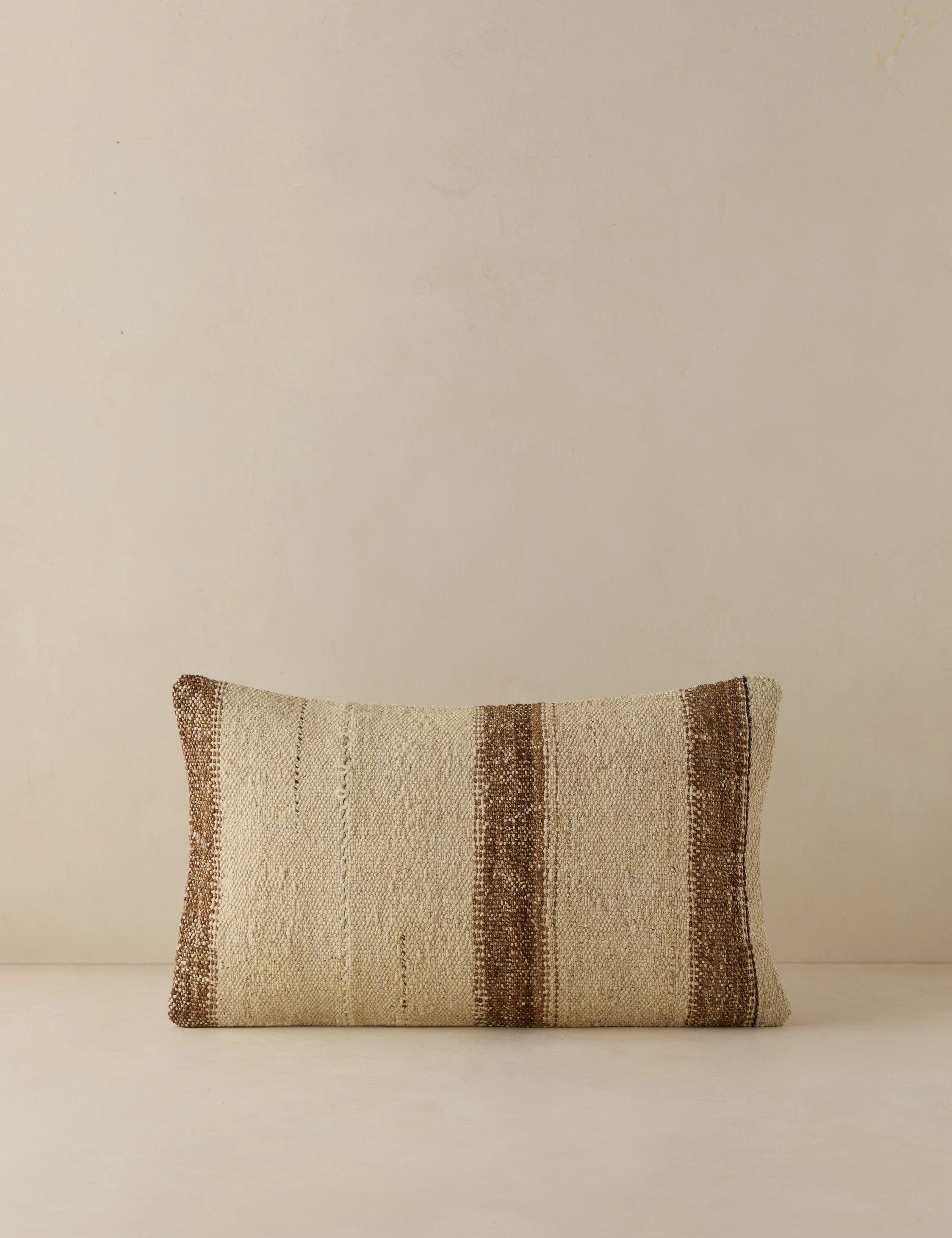 Vintage Lumbar Pillow No. 136, 12" x 20"bedding sets ,throw blankets 