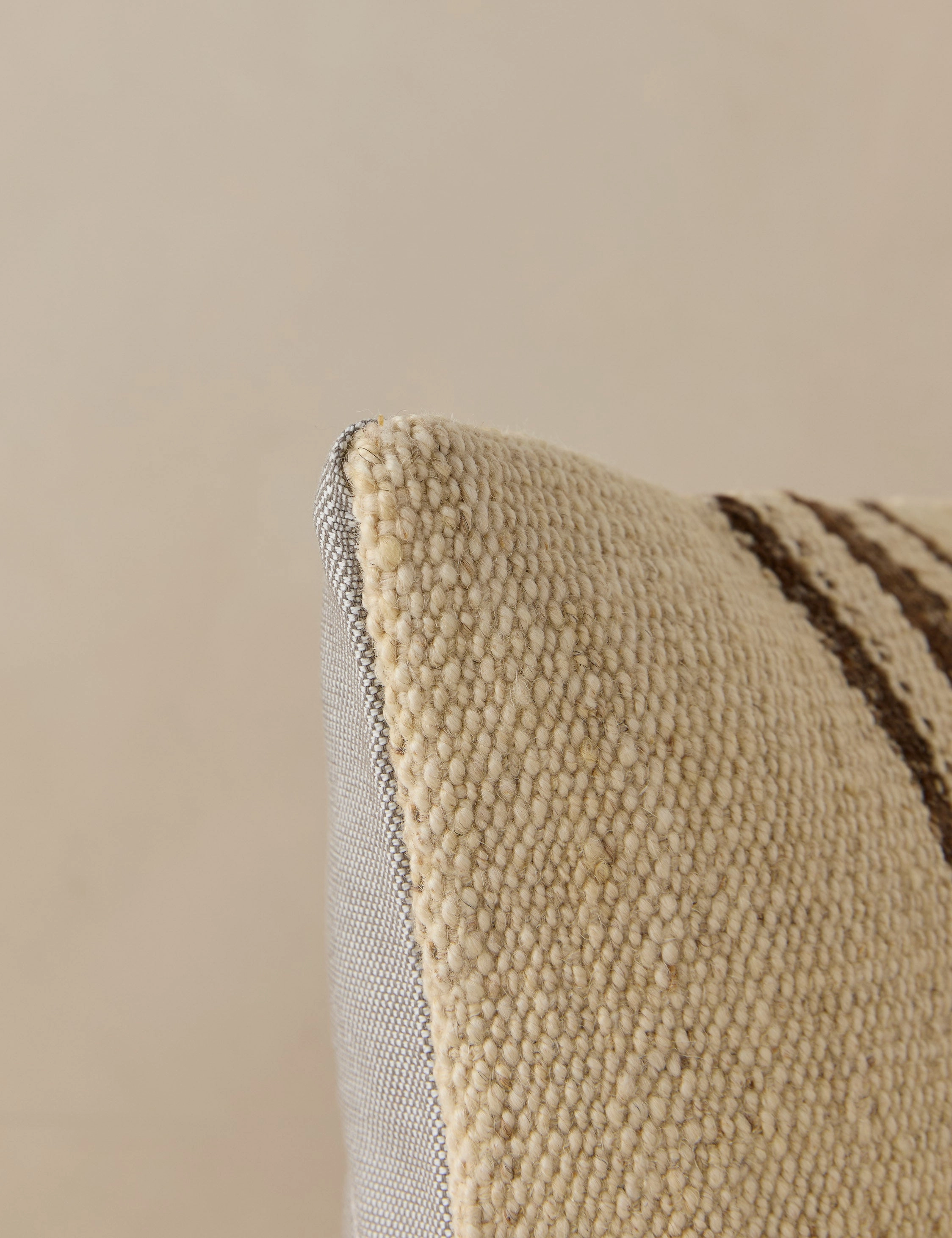 Vintage Lumbar Pillow No. 145, 12" x 20"