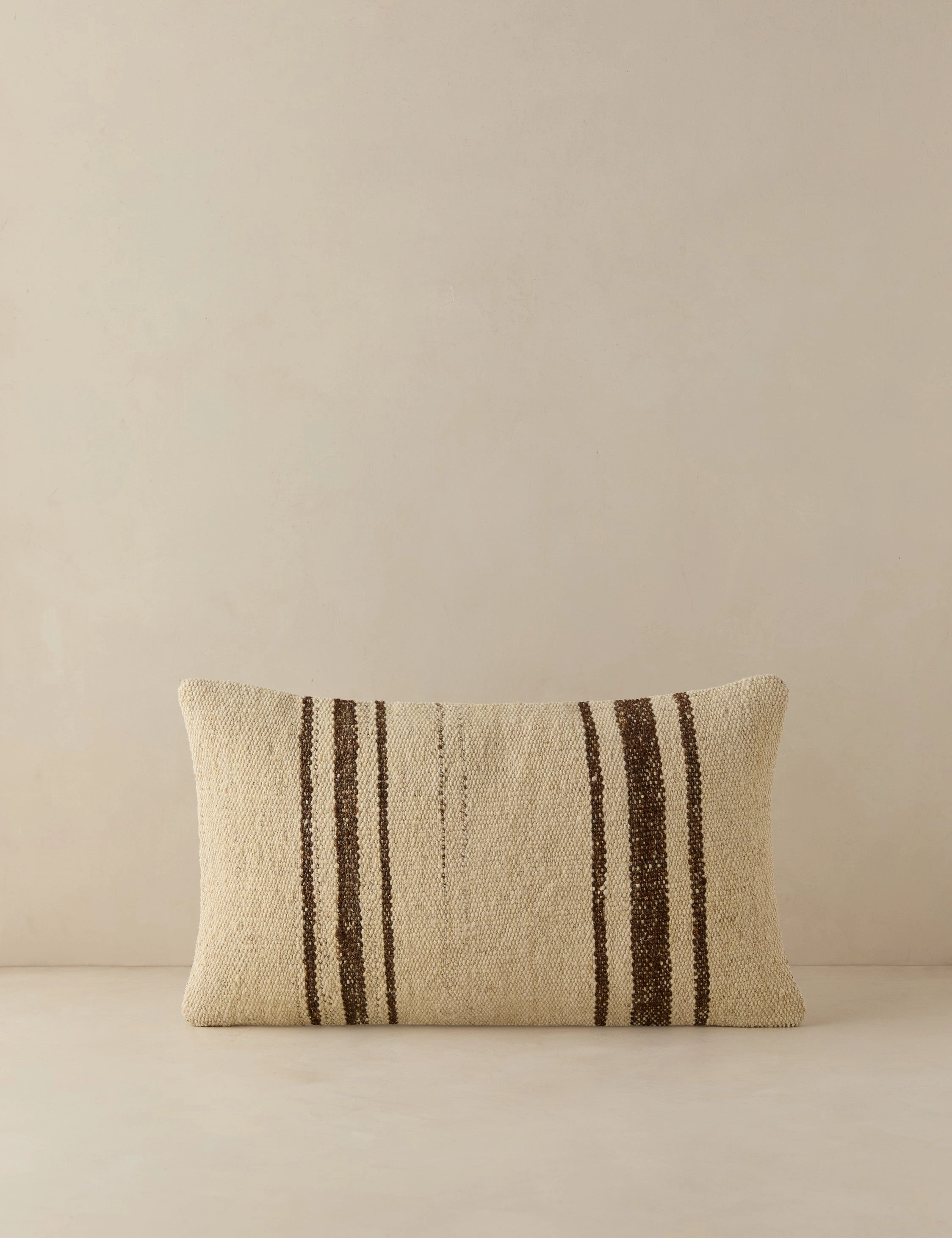 Vintage Lumbar Pillow No. 145, 12" x 20"bedding sets ,throw blankets 