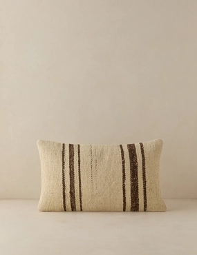 Vintage Lumbar Pillow No. 145, 12" x 20"bedding sets ,throw blankets 