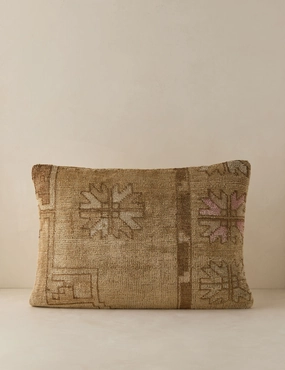 Vintage Lumbar Pillow No. 171, 16" x 24"bedding sets ,throw blankets 