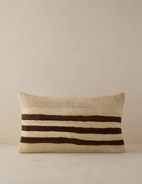 Vintage Lumbar Pillow No. 90, 12" x 20"bedding sets ,throw blankets 
