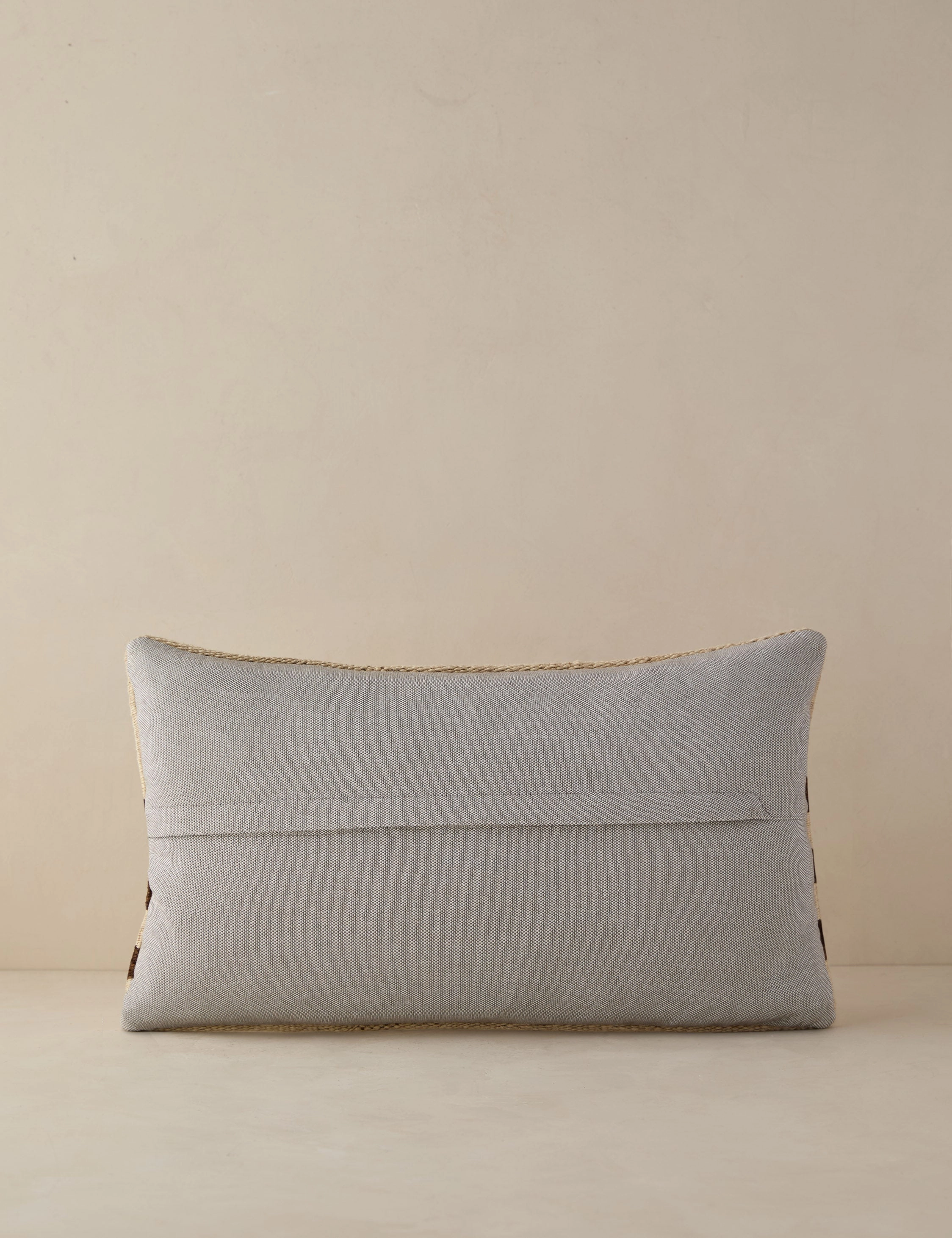 Vintage Lumbar Pillow No. 90, 12" x 20"