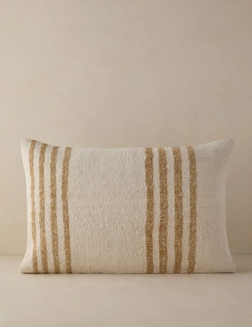 Vintage Lumbar Pillow No. 92, 16" x 24"bedding sets ,throw blankets 