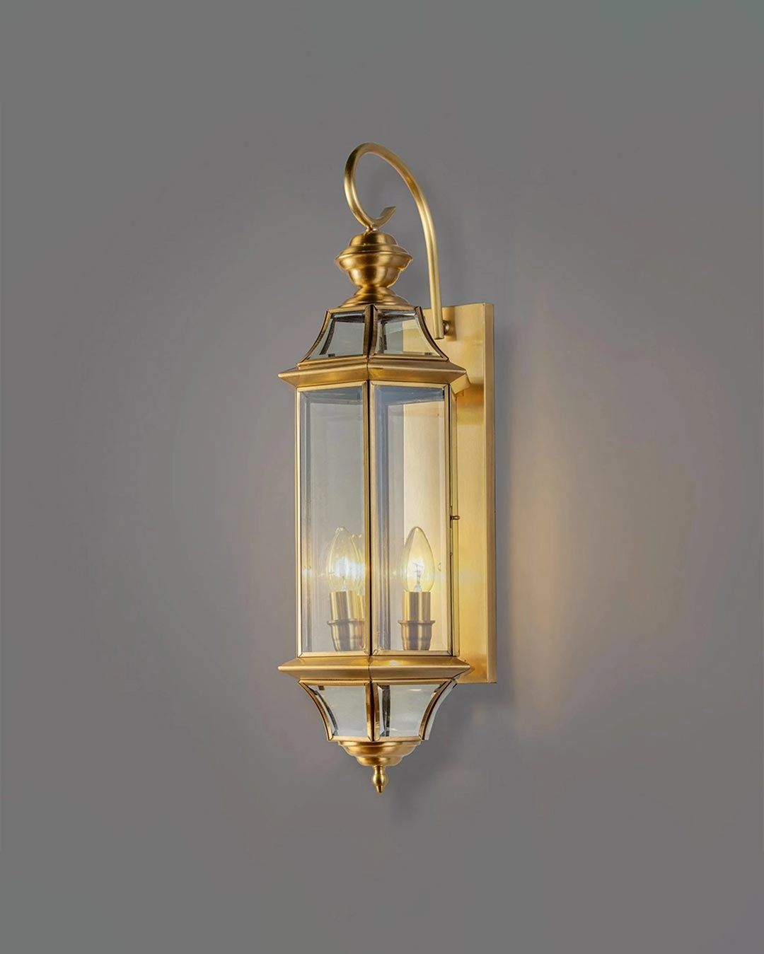 Vintage Retro Brass Wall Light