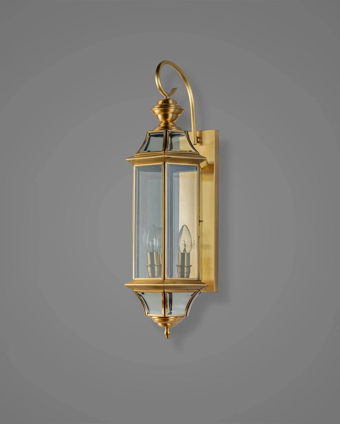 Vintage Retro Brass Wall Light
