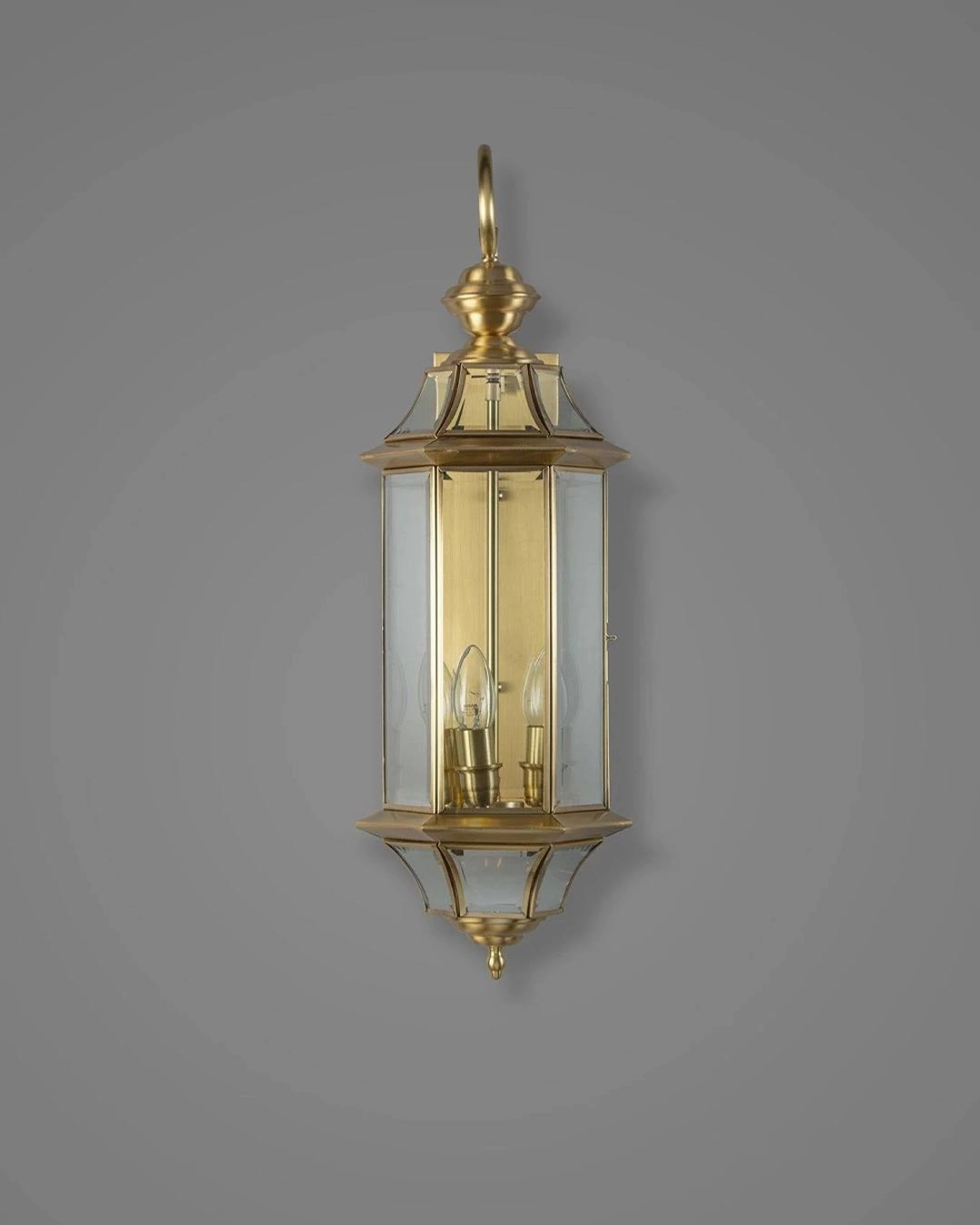 Vintage Retro Brass Wall Light