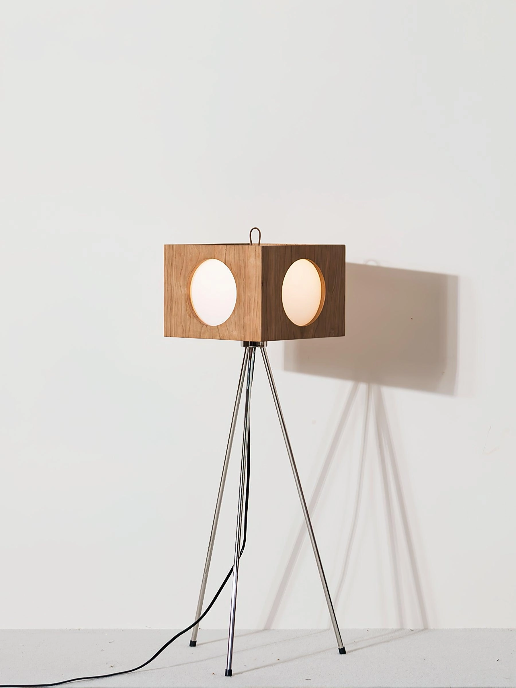 Vintage Tripod Camera Floor Lamp