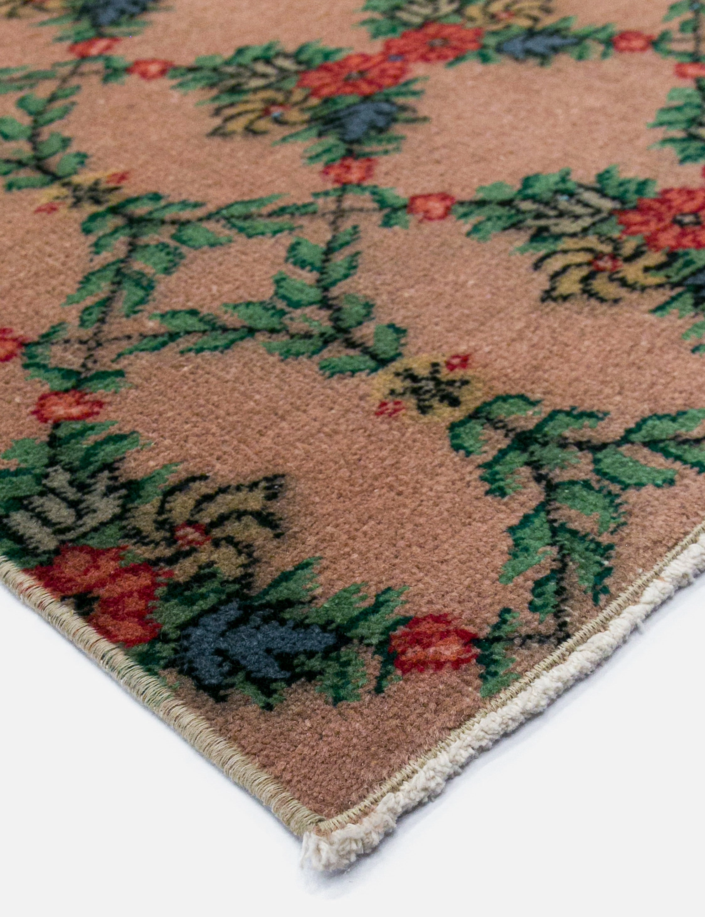 Vintage Turkish Hand-Knotted Wool Runner Rug No. 238, 2'5" x 8'8"