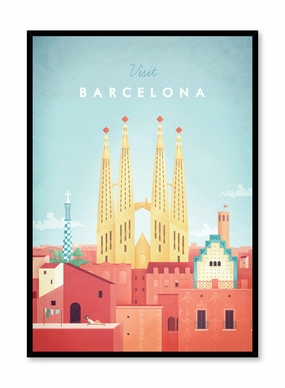 Visit Barcelona, Posterpop culture themed posters