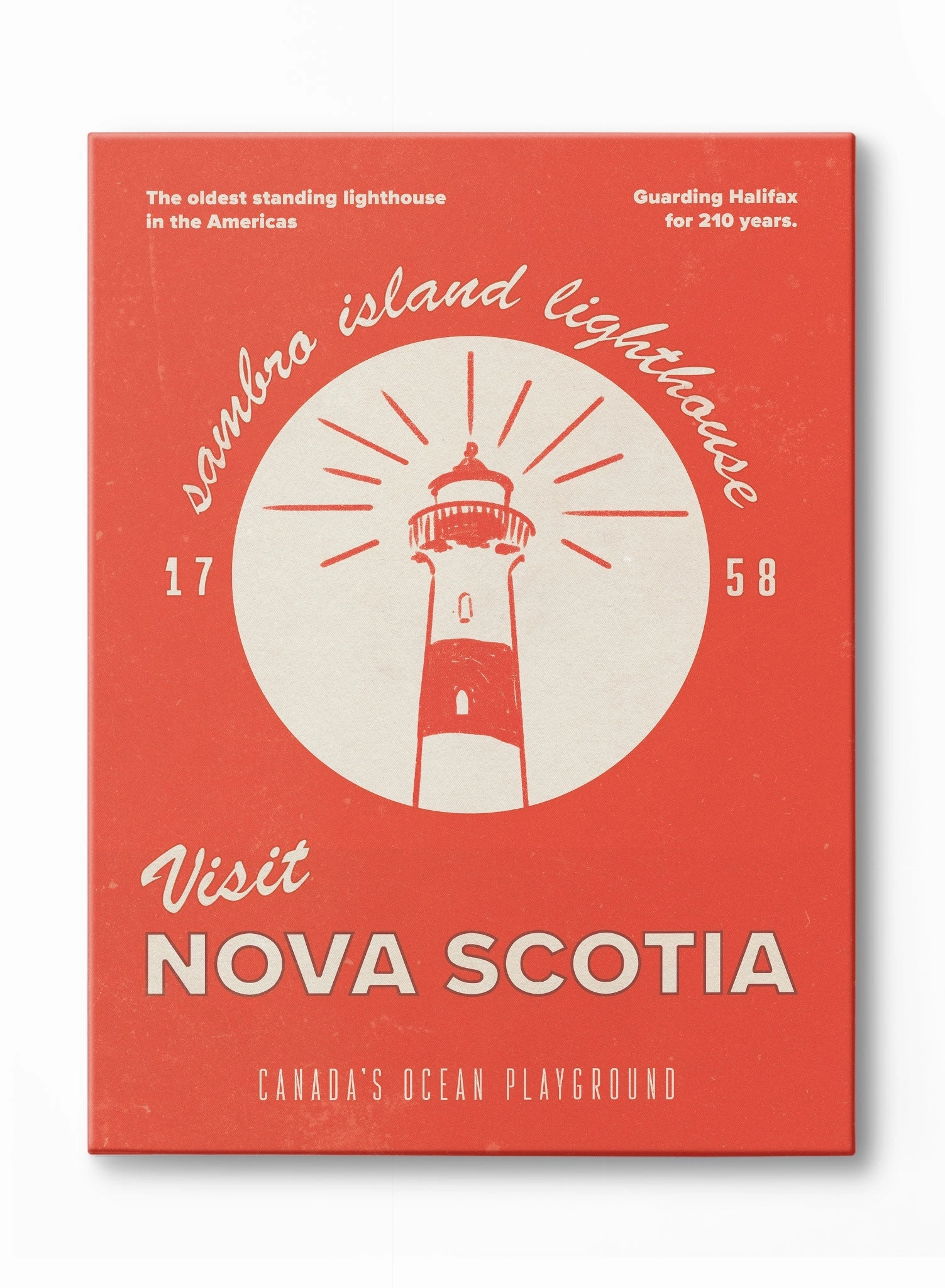 Visit Nova Scotia, Canvasindoor decorative canvas print
