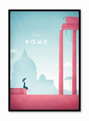 Visit Rome, Posterpop culture themed posters