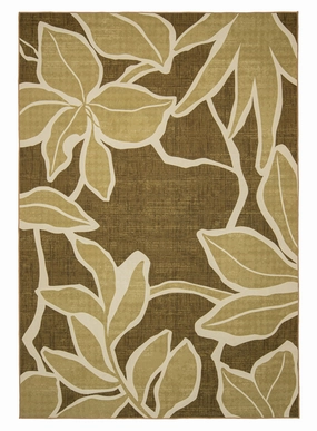 Vivienne Dark Green Botanical Washable Rugmodern color block patchwork rug