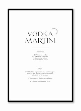 Vodka Martini, Posterpop culture themed posters