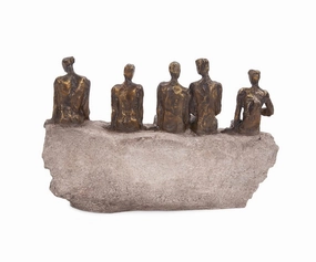 Waiting Figure Statuehome decoration ,modern home decor 