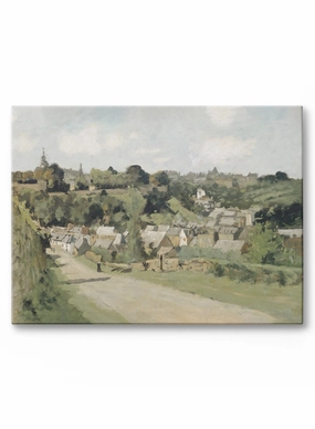 Walking to the Village, Canvasindoor decorative canvas print
