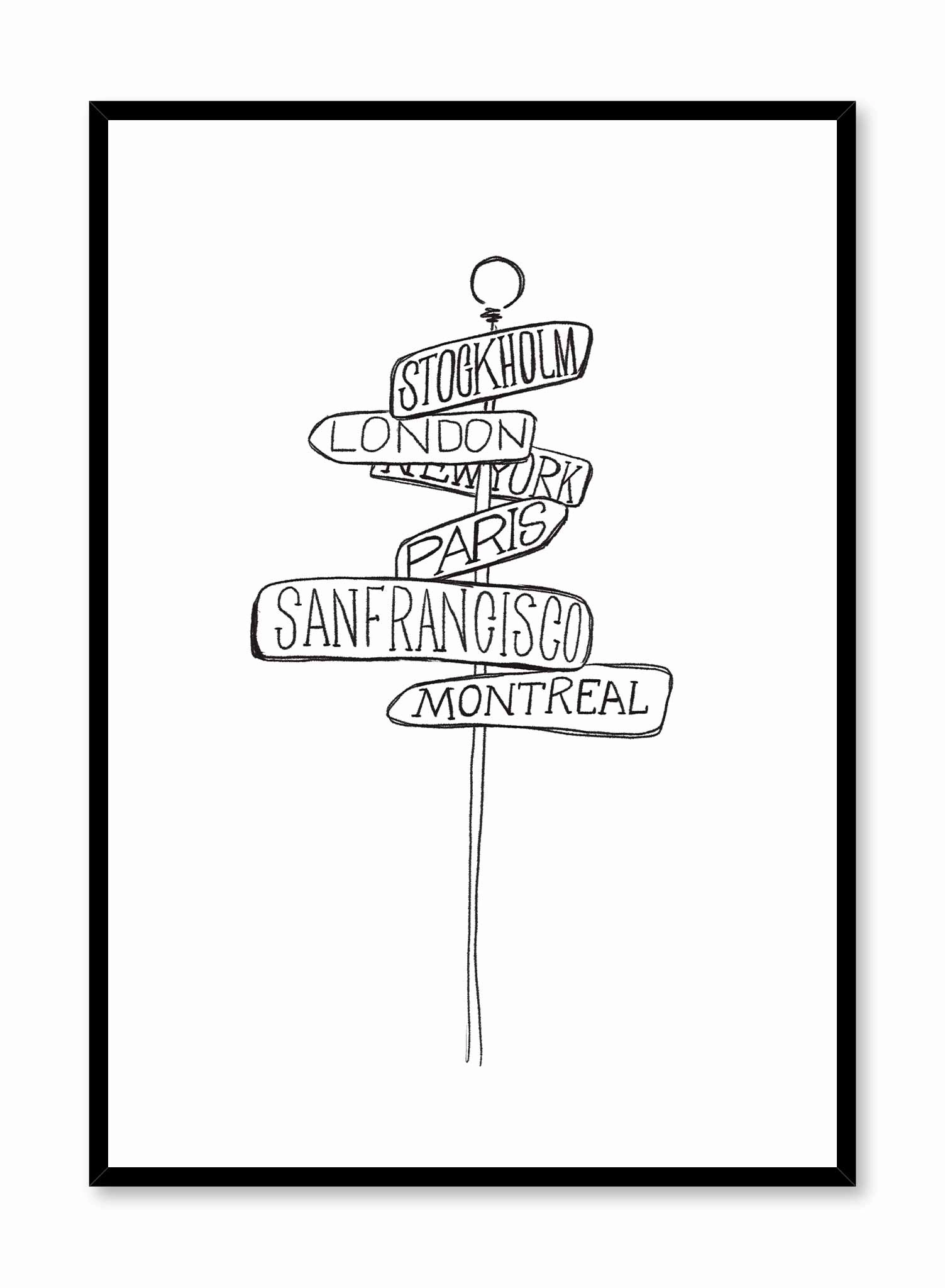 Wanderlust, Posterpop culture themed posters