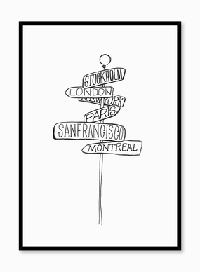 Wanderlust, Posterpop culture themed posters