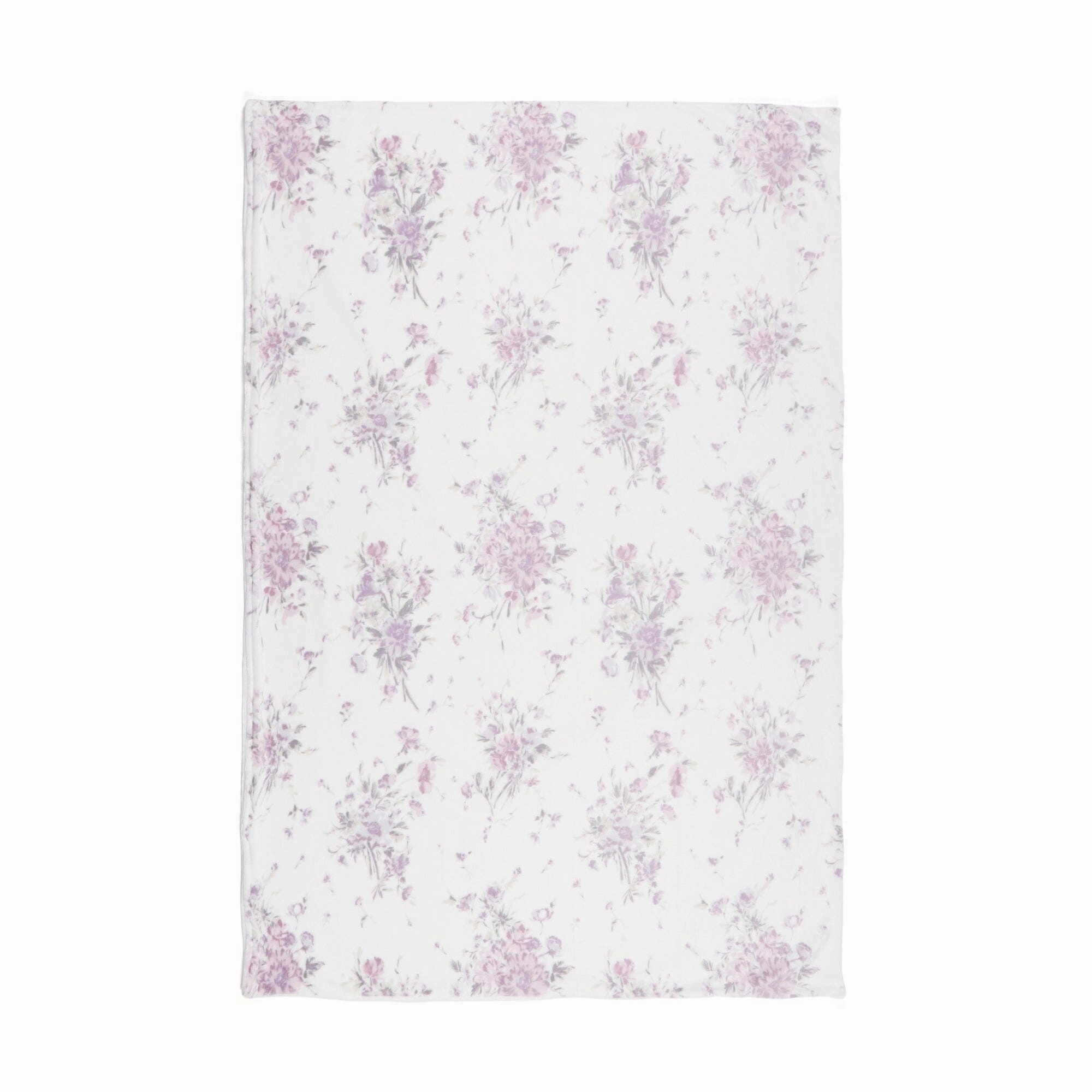 WARMY Botanical Flower Comforter Case Single Pink