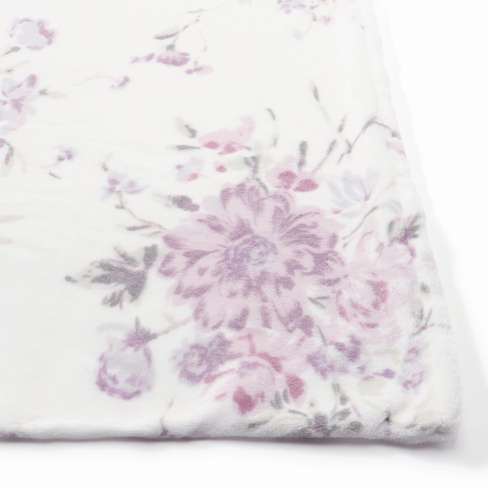 WARMY Botanical Flower Comforter Case Single Pink