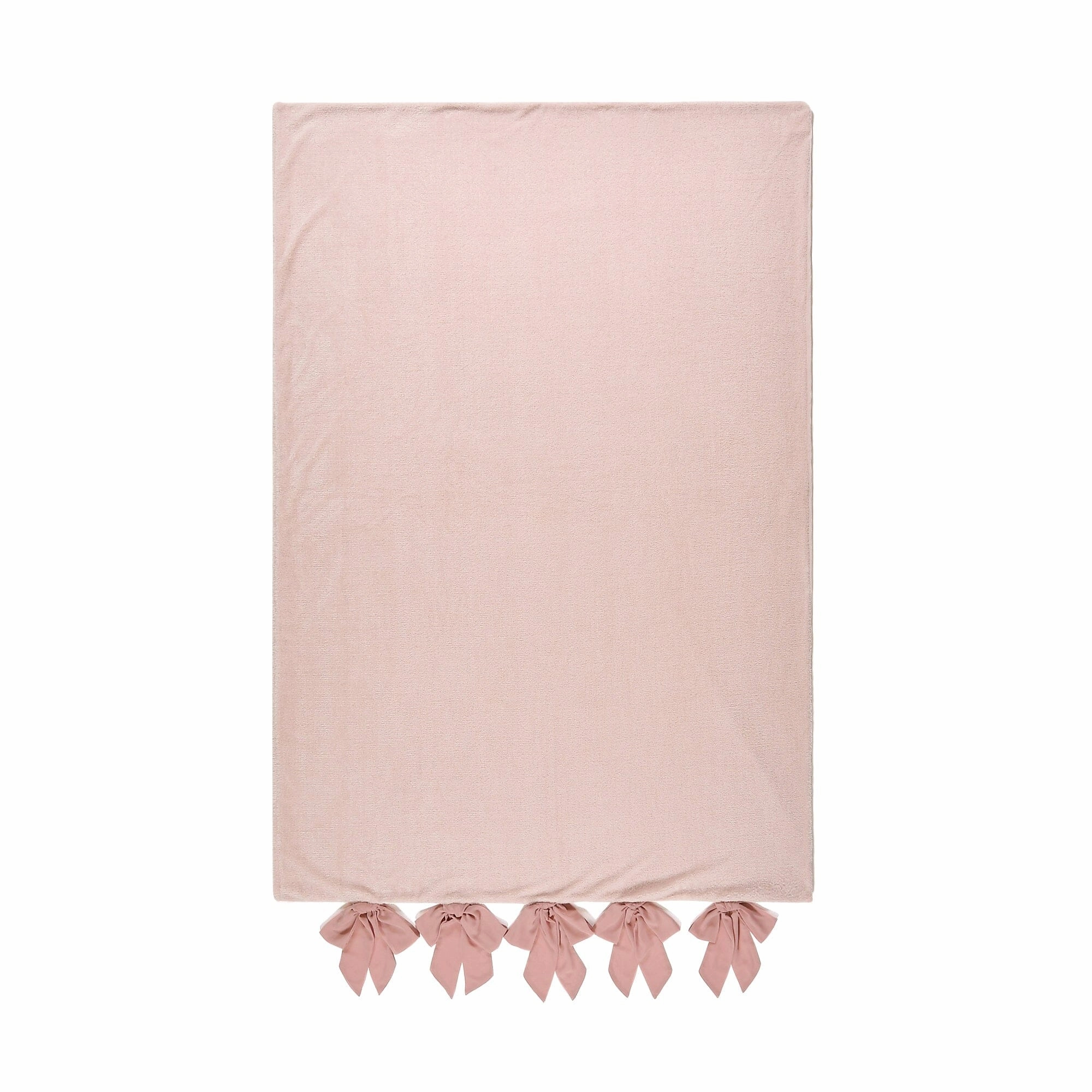 WARMY White Ribbon Comforter Case Single Pink