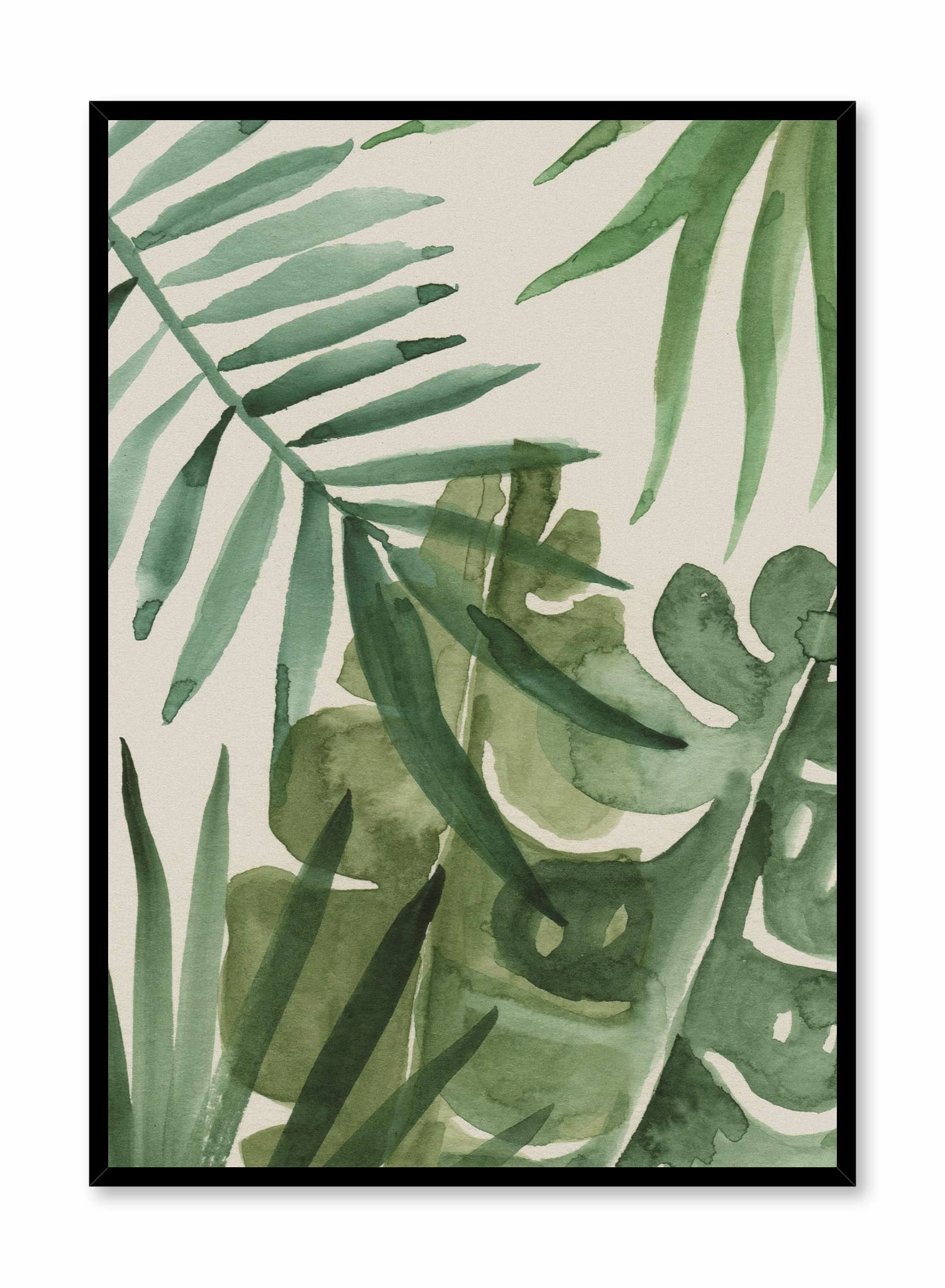 Watercolour Jungle, Posterpop culture themed posters